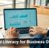 Digital Literacy for Business Owners